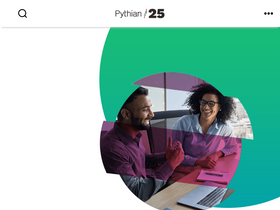 'pythian.com' screenshot