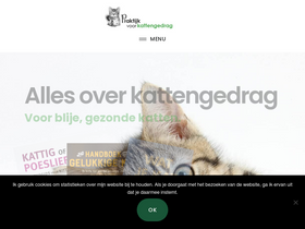 'praktijkvoorkattengedrag.nl' screenshot