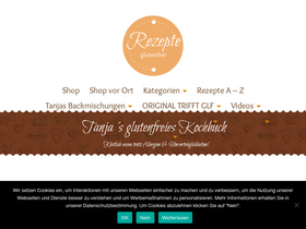 'rezepte-glutenfrei.de' screenshot