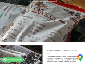xiocolat.com homepage screenshot