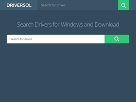 'driversol.com' screenshot
