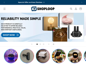 shoploop.in homepage screenshot