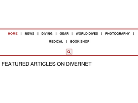 'divernet.com' screenshot