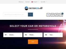'retrofitlab.com' screenshot