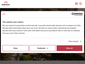 'mullerthal-trail.lu' screenshot