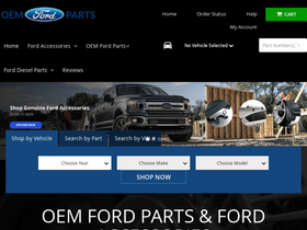 'oemfordpart.com' screenshot