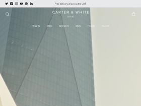 Carter & White website screenshot