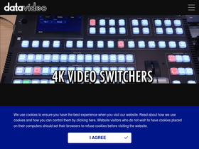 'datavideo.com' screenshot