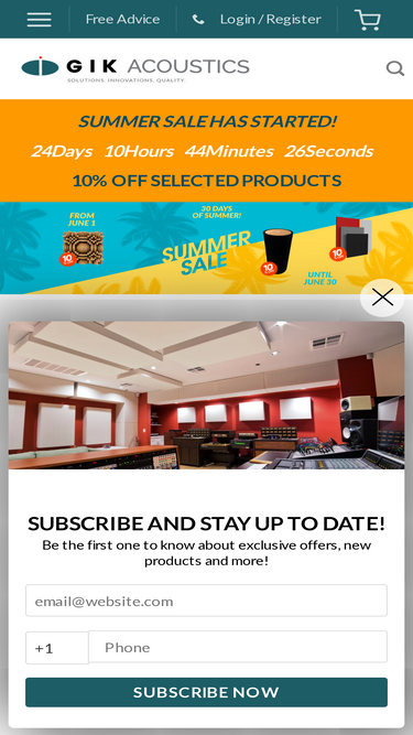 gikacoustics.com