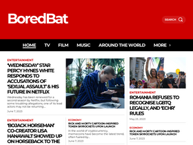 'boredbat.com' screenshot