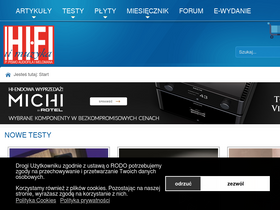 'hi-fi.com.pl' screenshot