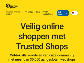 'trustedshops.nl' screenshot