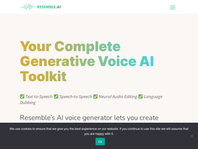 'resemble.ai' screenshot