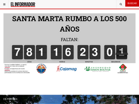 'elinformador.com.co' screenshot
