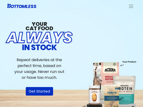 'bottomless.com' screenshot
