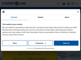'eckeroline.com' screenshot