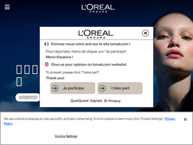 'lorealchina.com' screenshot