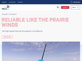 'mcsnet.ca' screenshot