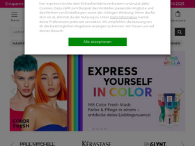 'hair-express.de' screenshot