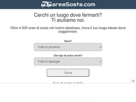 'areasosta.com' screenshot