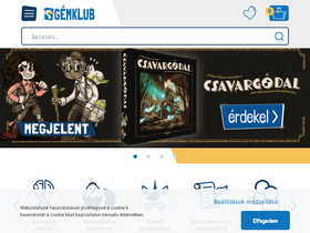 'gemklub.hu' screenshot