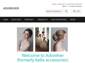 adoreher.co.nz homepage screenshot