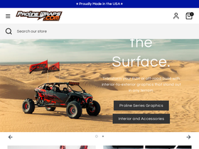 prolinewraps.com homepage screenshot