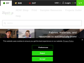 'ripstopbytheroll.com' screenshot