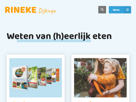 'rinekedijkinga.nl' screenshot