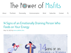 'powerofmisfits.com' screenshot