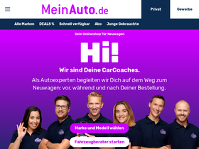 'meinauto.de' screenshot