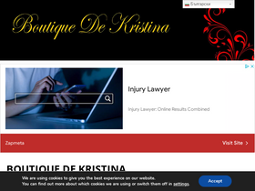 'boutiquedekristina.com' screenshot