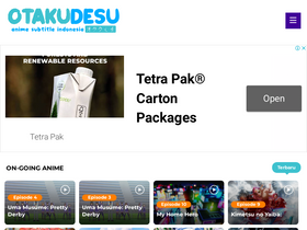 'otakudesu.ch' screenshot