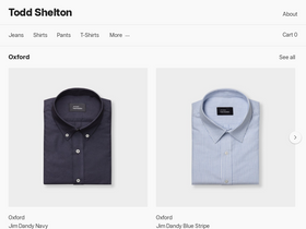 'toddshelton.com' screenshot