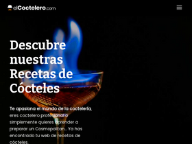 'elcoctelero.com' screenshot