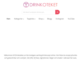 'drinkoteket.com' screenshot