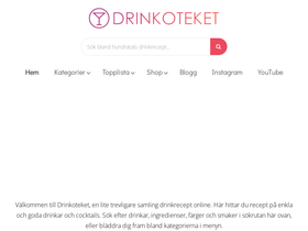 'drinkoteket.com' screenshot