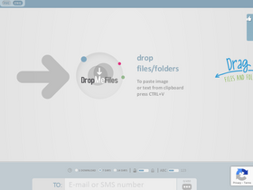 'dropmefiles.com' screenshot
