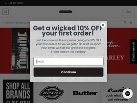 empireskate.com.au homepage screenshot