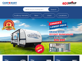 'campmart.ca' screenshot