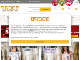 'bader.at' screenshot