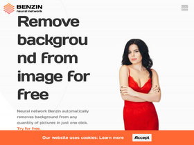 'benzin.io' screenshot