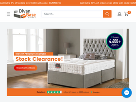 'divanbasedirect.co.uk' screenshot