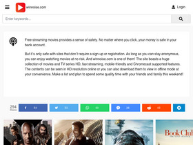 'winnoise.com' screenshot