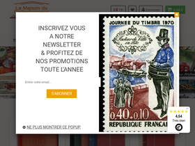 'lamaisonducollectionneur.fr' screenshot