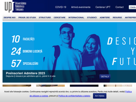 'etc.upt.ro' screenshot