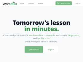 'wordmint.com' screenshot