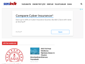 'soruindir.net' screenshot