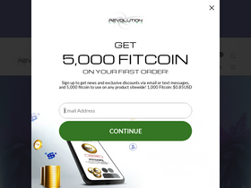 'revolution-nutrition.com' screenshot