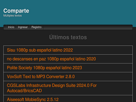 'texte.work' screenshot